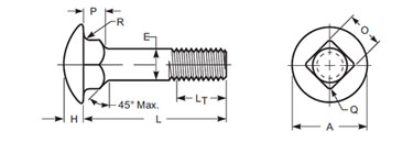 Carriage Bolt - Pacific Bolt Manufacturing